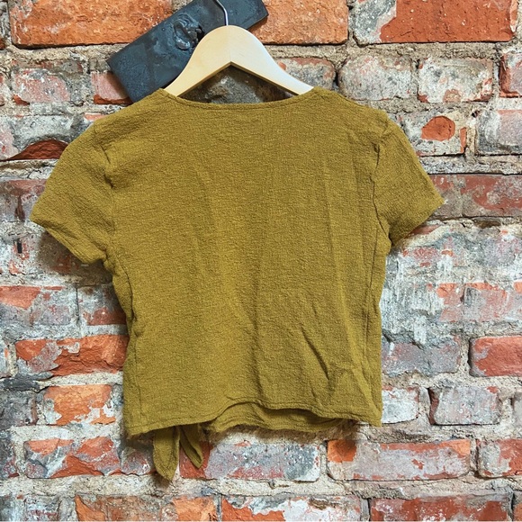 Madewell Texture & Thread Wrap Top - Picture 5 of 8